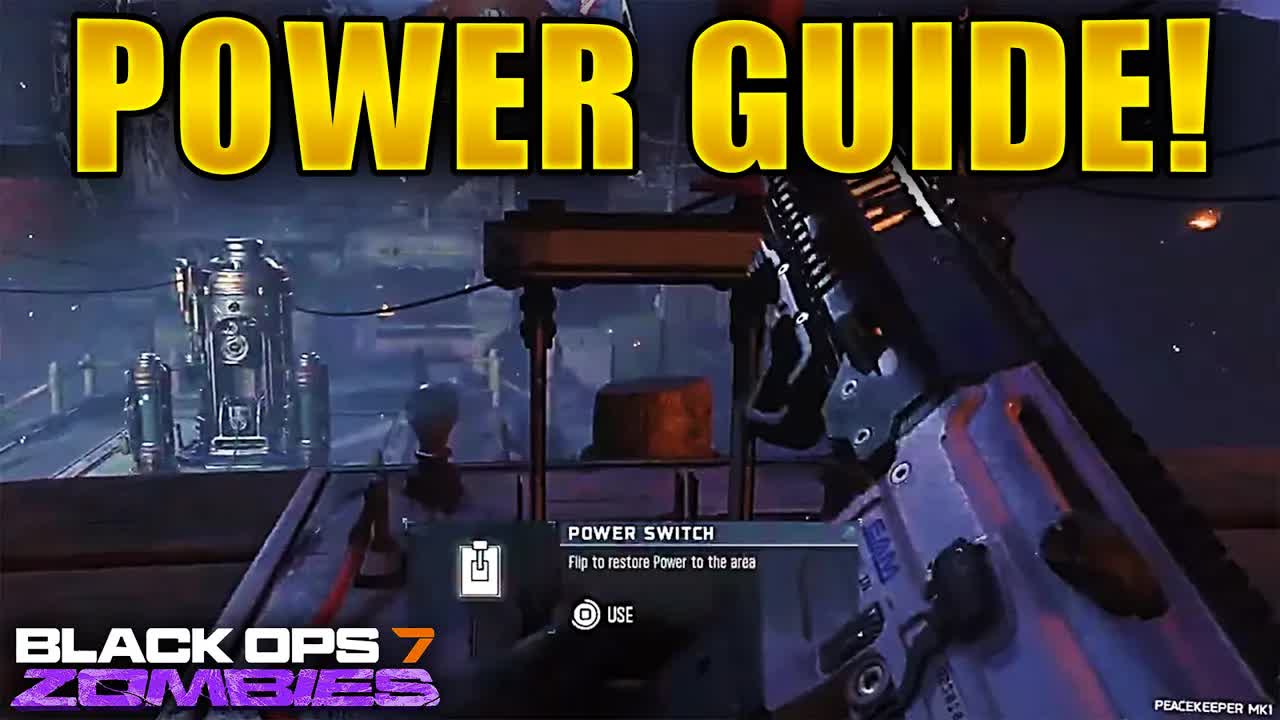 Ashes of the Damned: How to Turn On Power Location Guide (Black Ops 7 ...