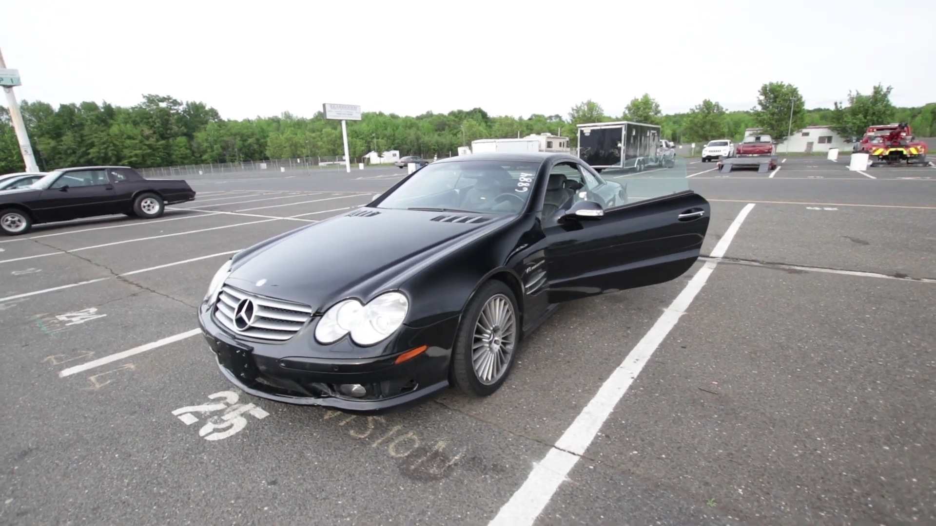 I drag raced my $8,900 Mercedes-Benz SL55 AMG