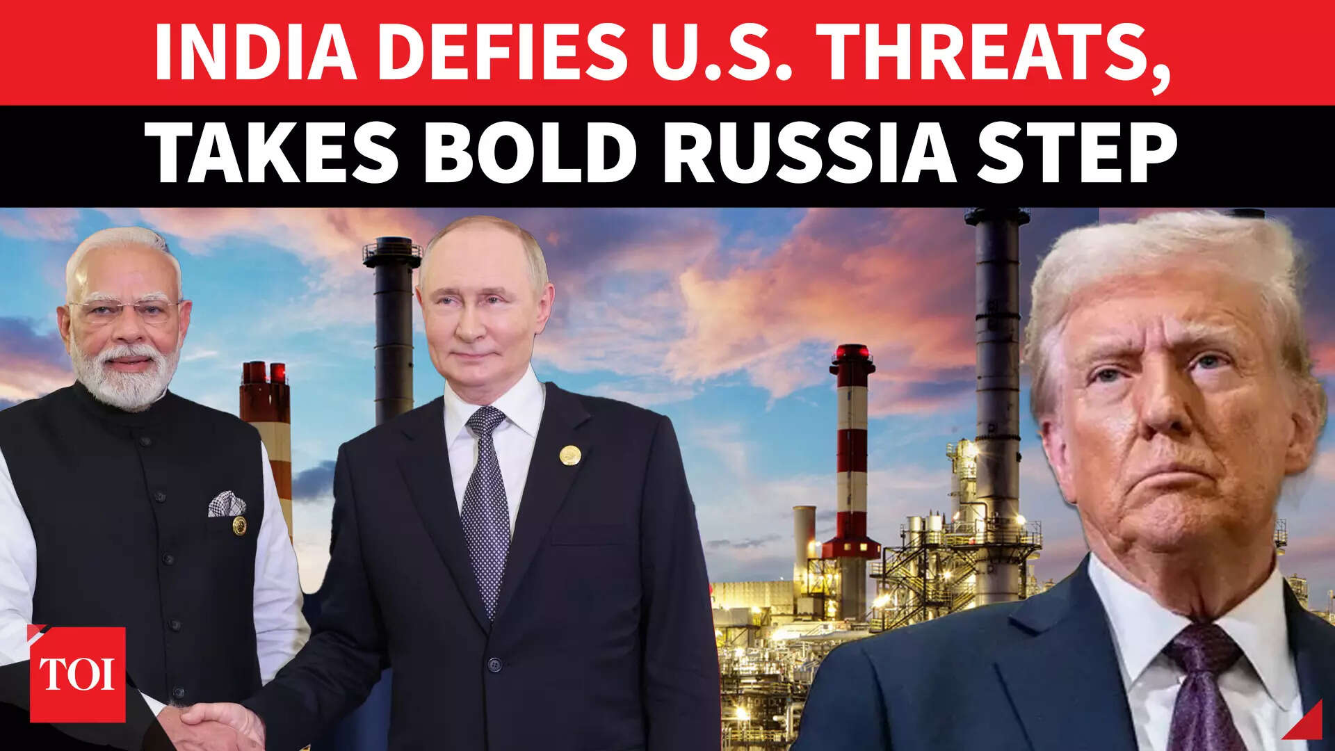 India Brushes Off US Threats, Doubles Russian Oil Imports Amid Global ...