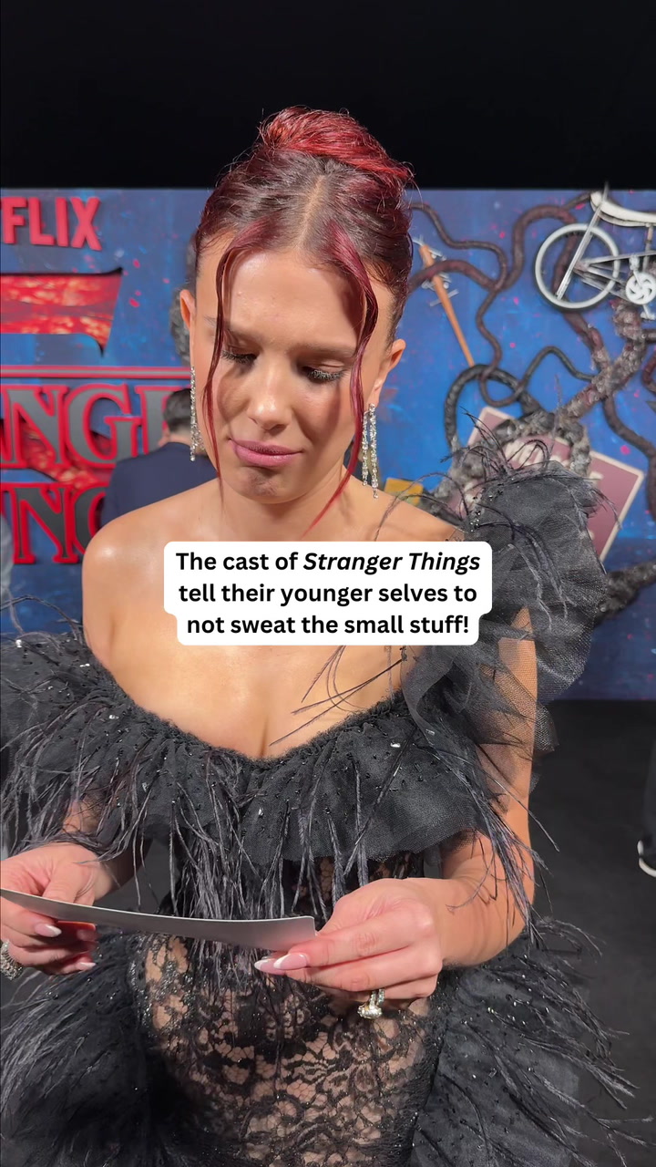 The ‘Stranger Things’ Cast Tells Their Younger Selves to Not Sweat the ...