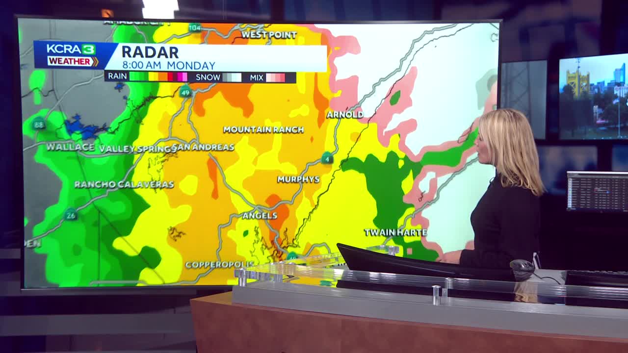 Northern California rain and snow coverage | Nov. 17 updates at 8 a.m.
