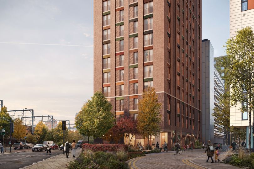 Major update on plans for 22-storey tower in Salford