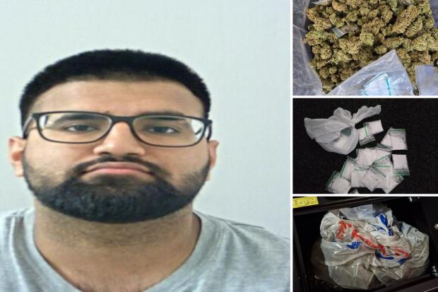 Accrington man caught with nearly £30,000 of cocaine and cannabis jailed