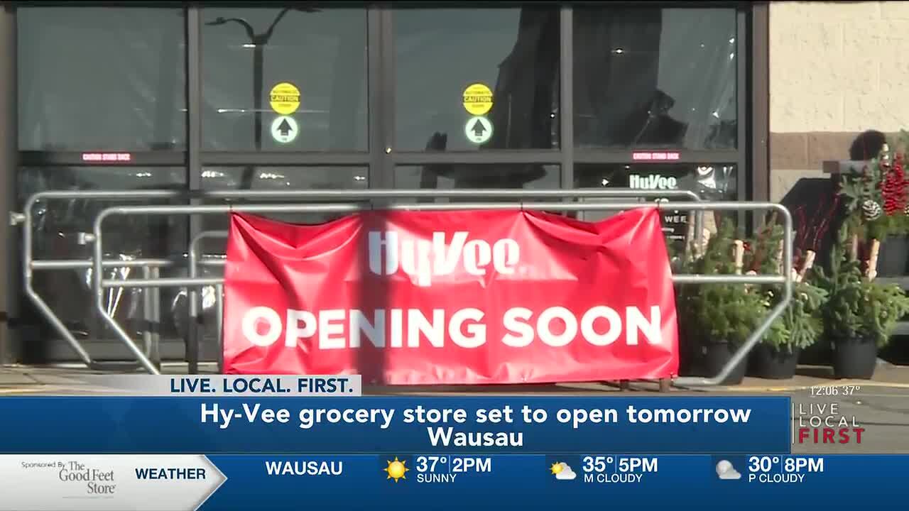 New Wausau Hy-Vee opens Tuesday