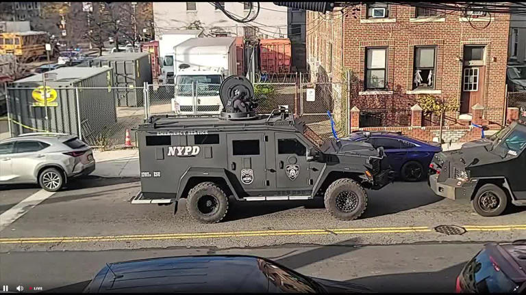 NYPD officer shot in Brooklyn after responding to homicide; barricaded ...