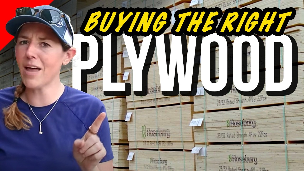 36 plywood tips in six minutes, including CDX basics
