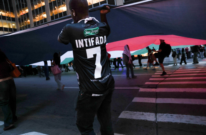 Anti-Israel groups rally against UNSC resolution authorizing US control ...