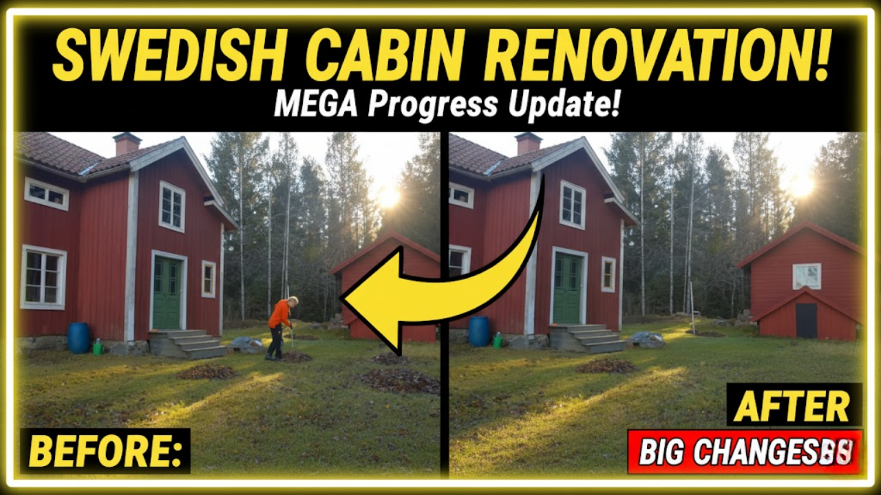 View of Cabin RENOVATIONS finally begin —Our first Winter in our off-grid Cabin ...