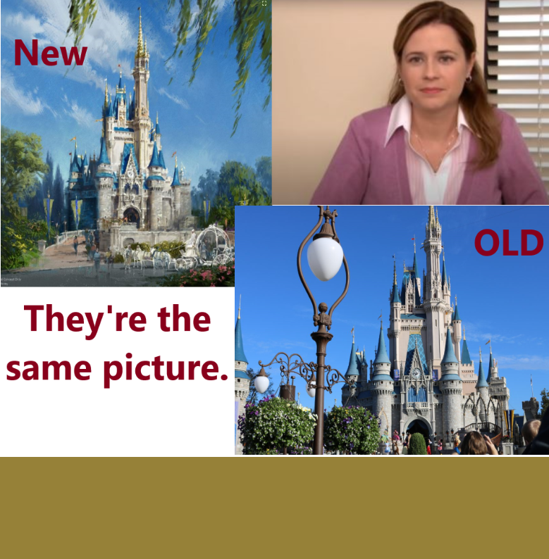 Disney is finally making Cinderella Castle blue again. About time!