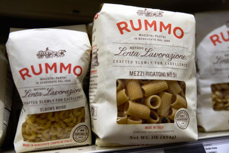 Pasta shops prep for price hikes as Trump targets European imports