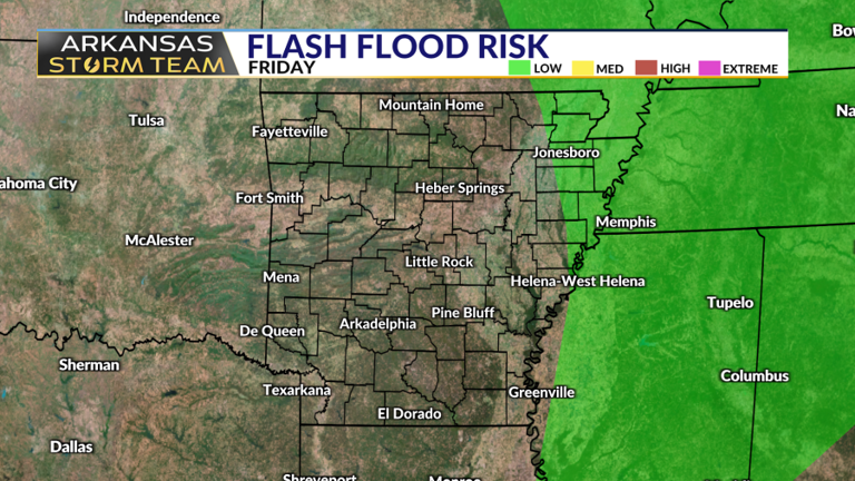 Arkansas Storm Team Blog: Flood risk this week, what to know