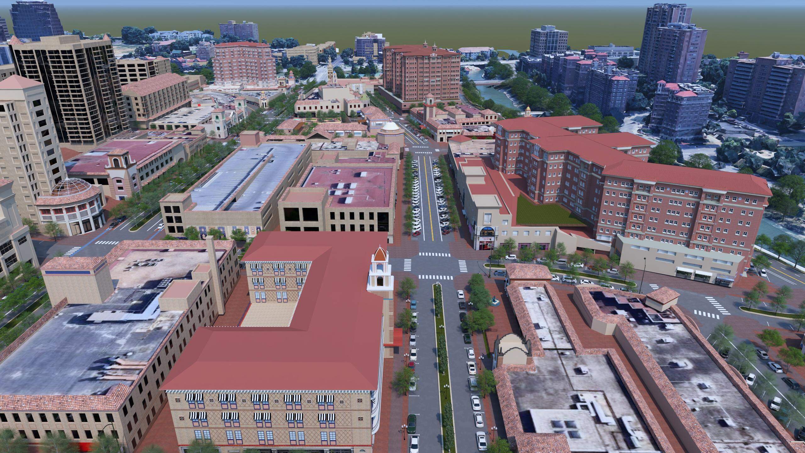 New rendering of KC's Plaza shows hundreds of apartments, 10-story ...