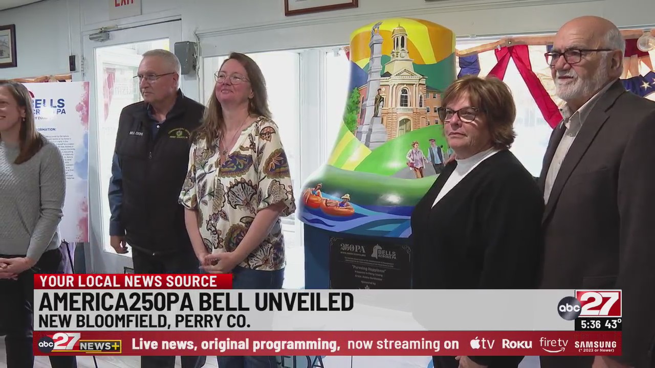 Perry County unveils replica Liberty Bell
