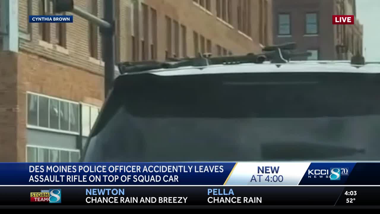 'Serious mistake': Des Moines police investigating after officer leaves ...