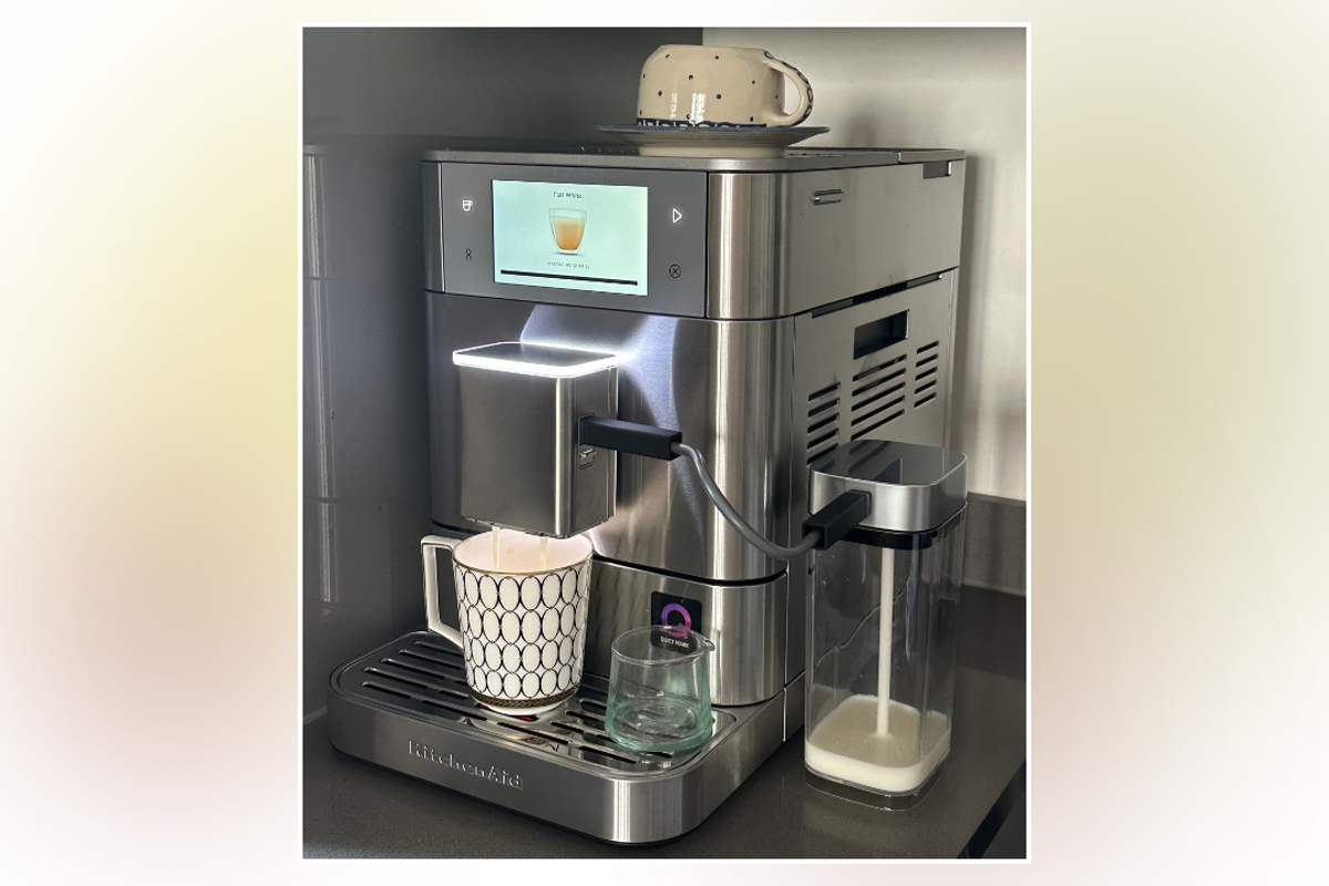 KitchenAid’s espresso machine is a dream for lazy coffee lovers