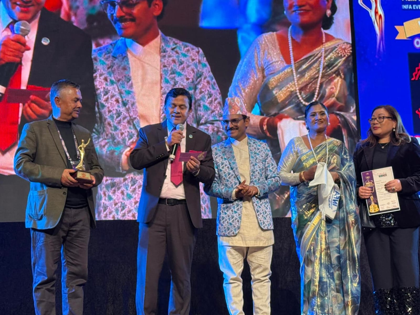 'Chhakka Panja 5' and 'Khusma' win at INFA