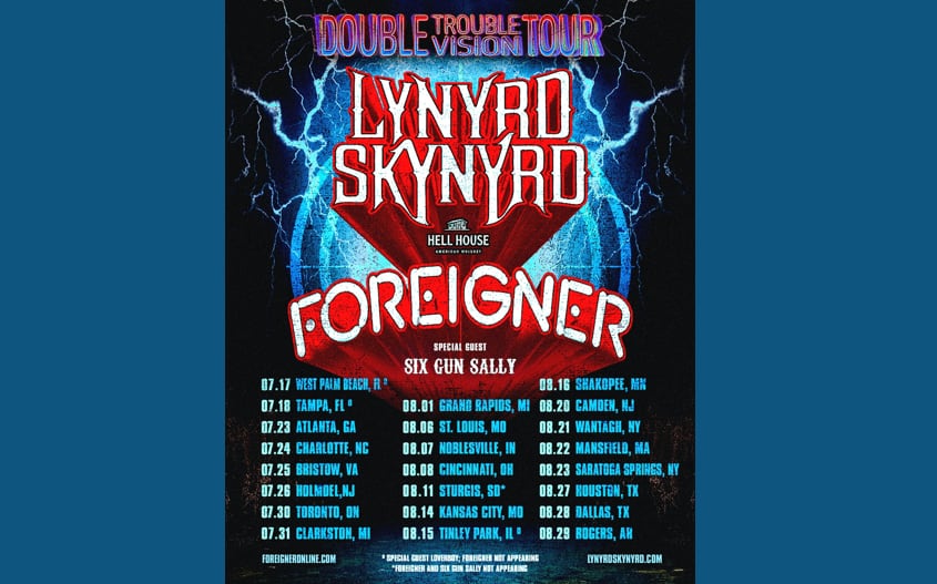 Lynyrd Skynyrd And Foreigner To Kick Off Tour Together In Atlanta 2026