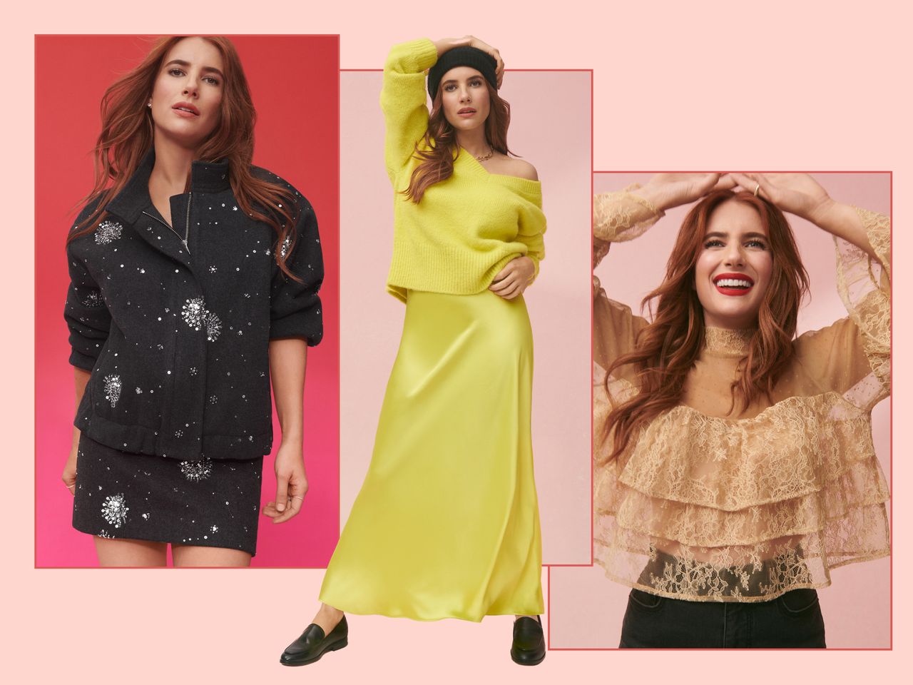 Emma Roberts on Her GoTo Holiday Look, the One Thing She Can’t Travel