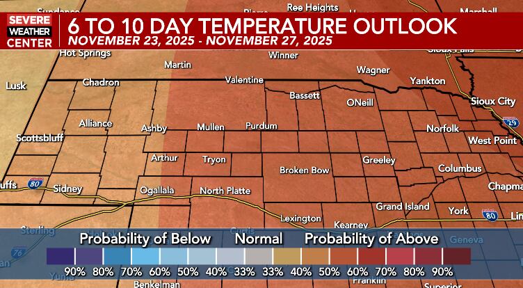 Mild Midweek Warm-Up Before Late-Week Rain Chances