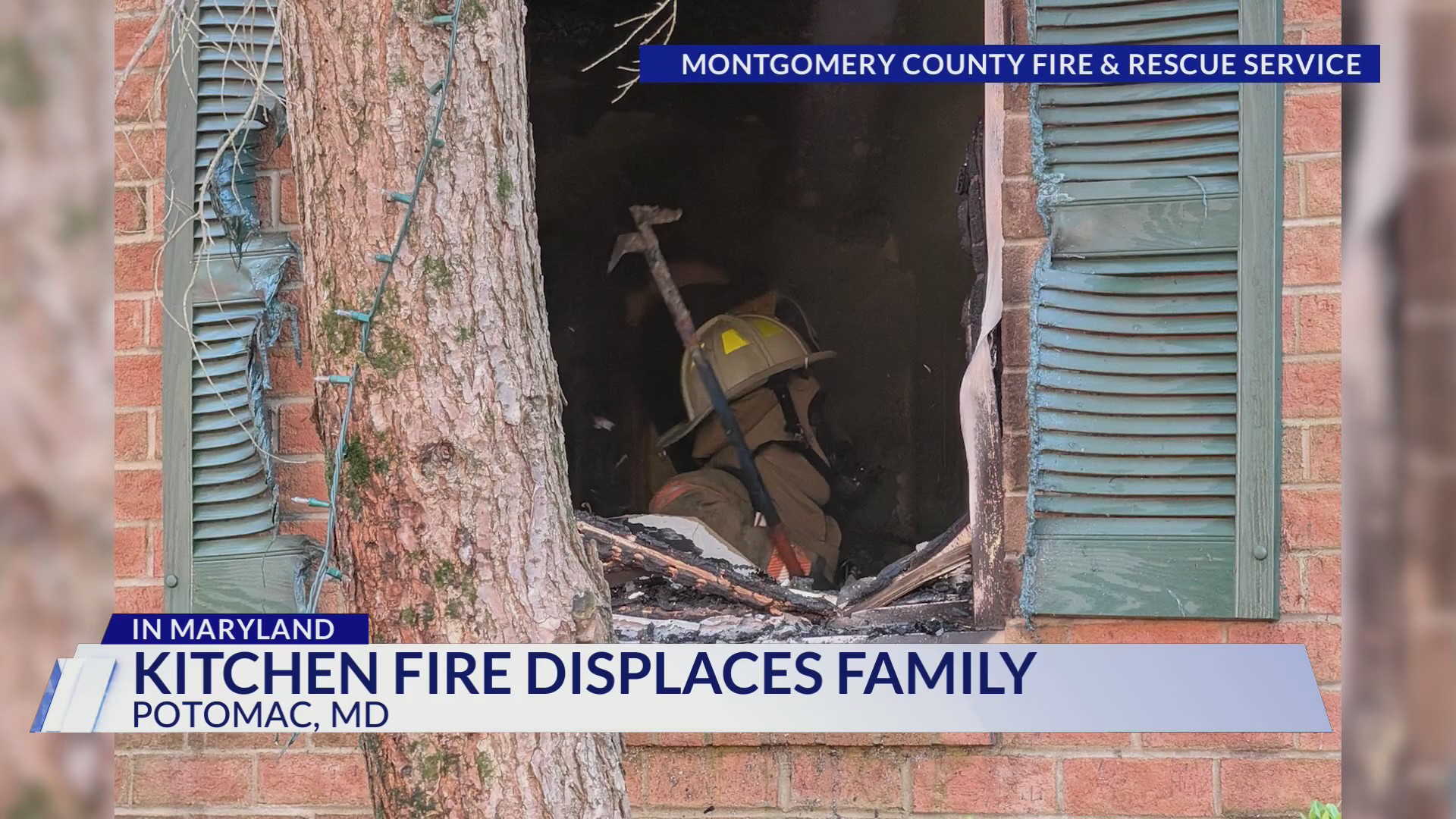 Fire breaks out in Montgomery County townhouse, 3 displaced