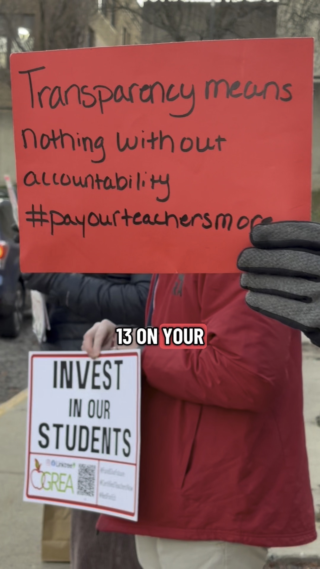 GRPS teachers picket amid contract negotiations