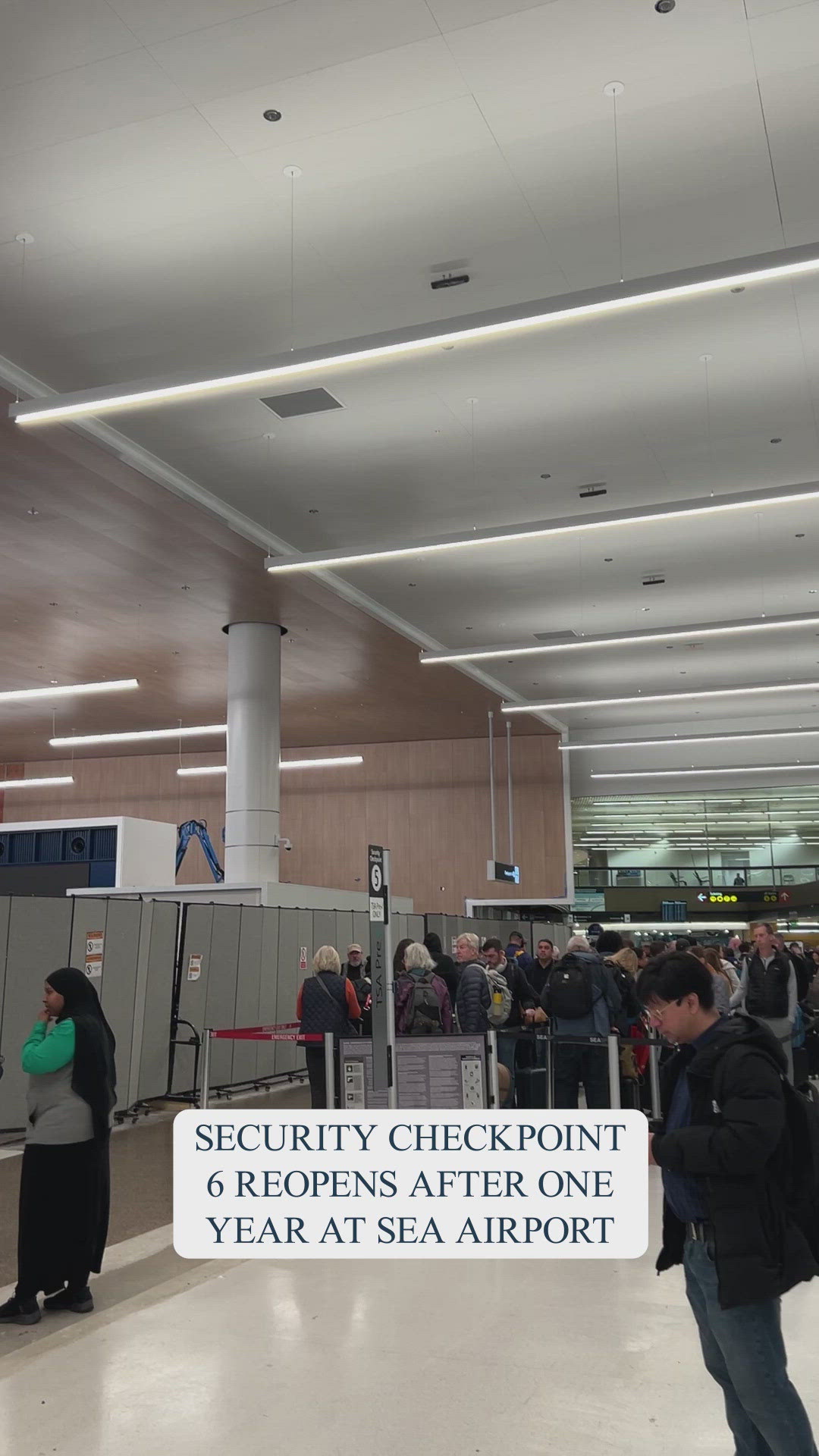 SEA Airport unveils revamped security checkpoint