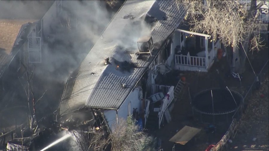 Families displaced after fire travels to multiple homes in Federal Heights
