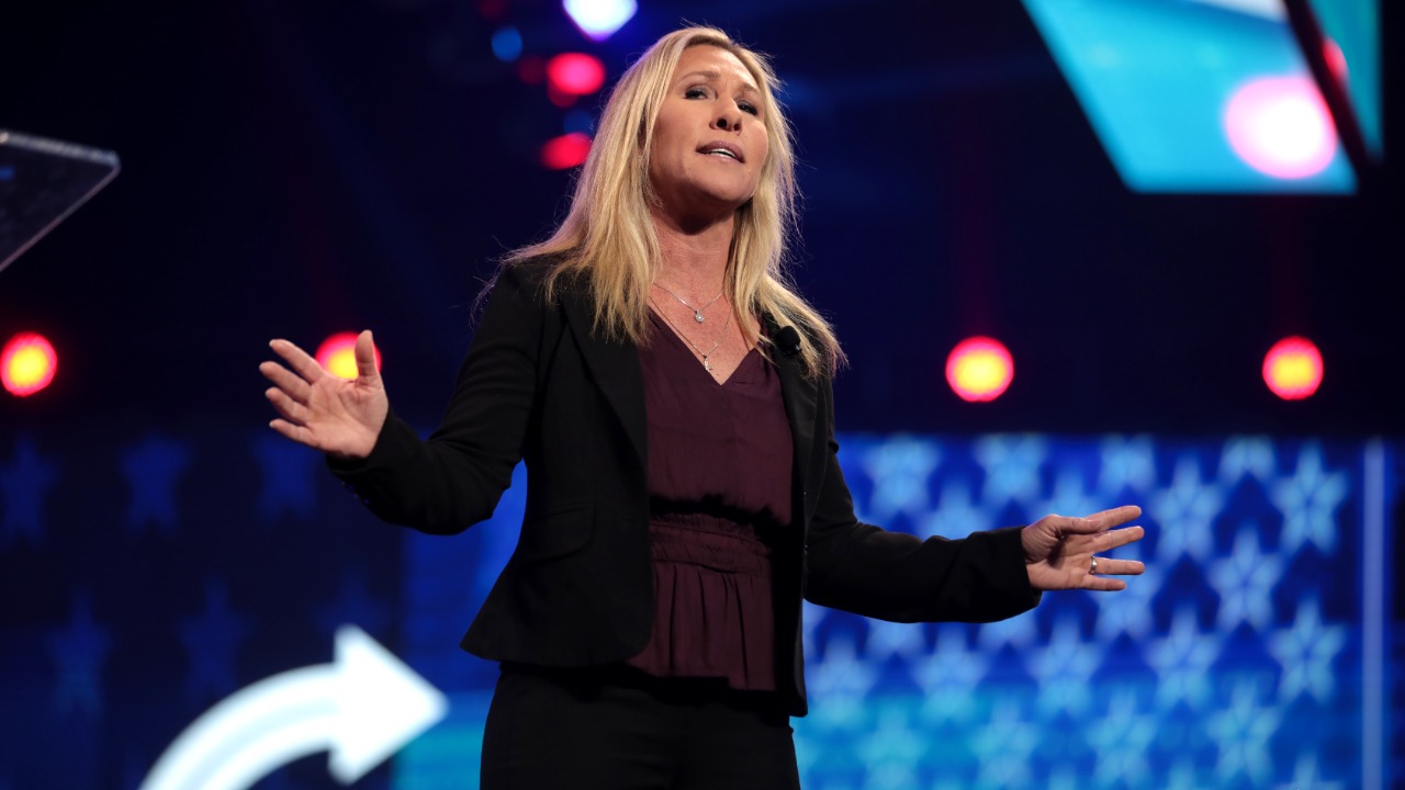 Greene says she is getting threats as Trump coins new nickname