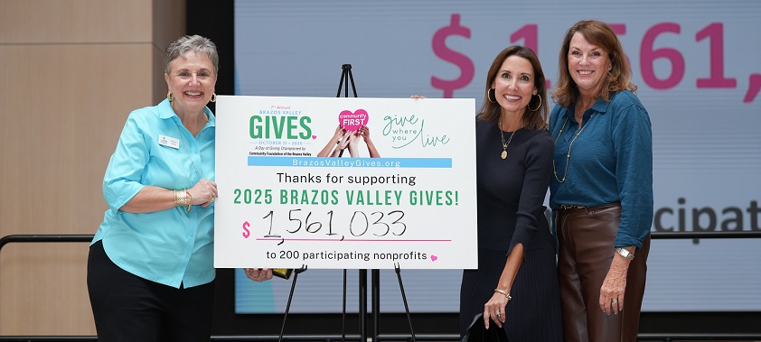 Brazos Valley Gives sets record with $1.56M raised