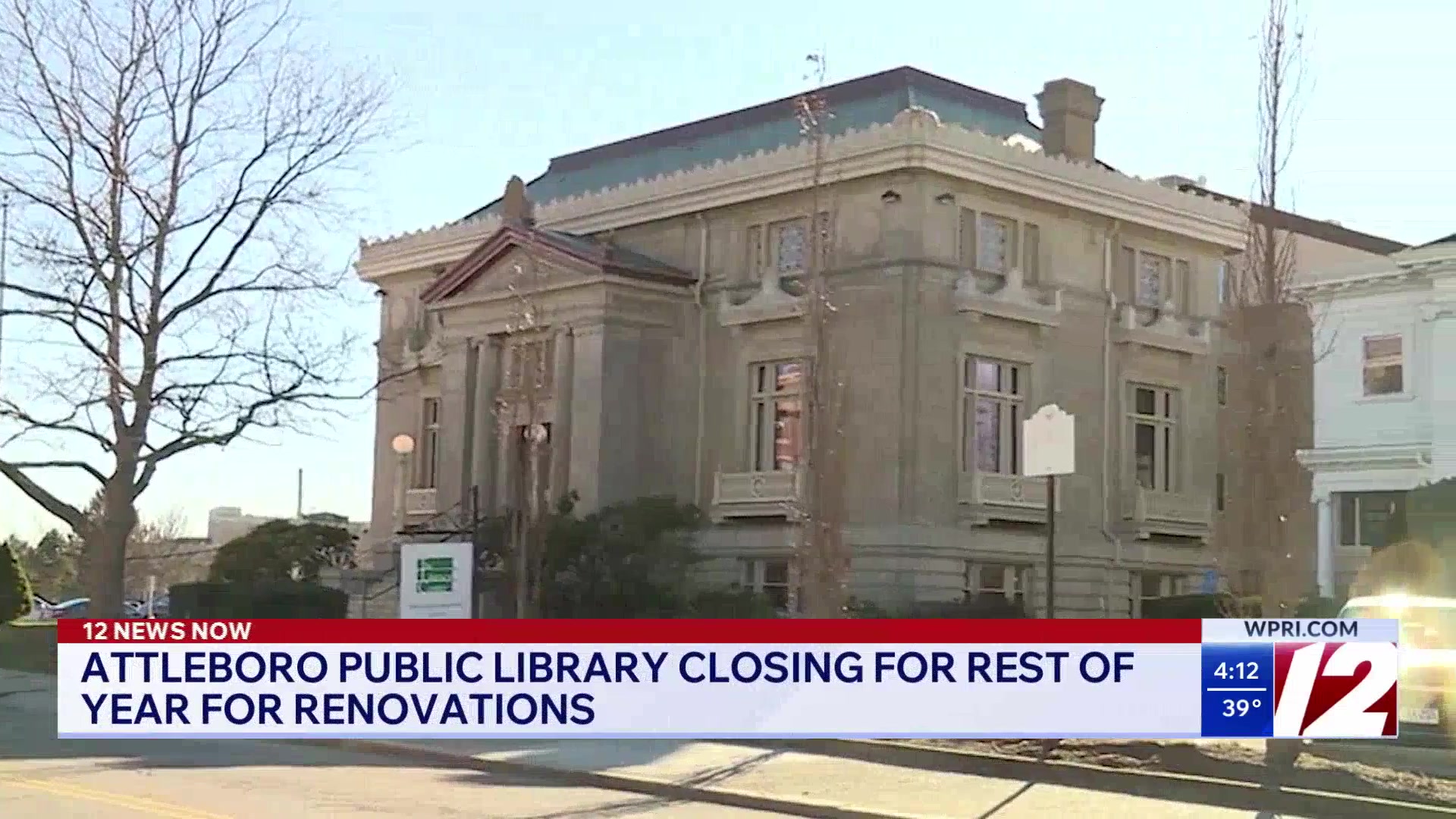 Attleboro Public Library closing for renovations