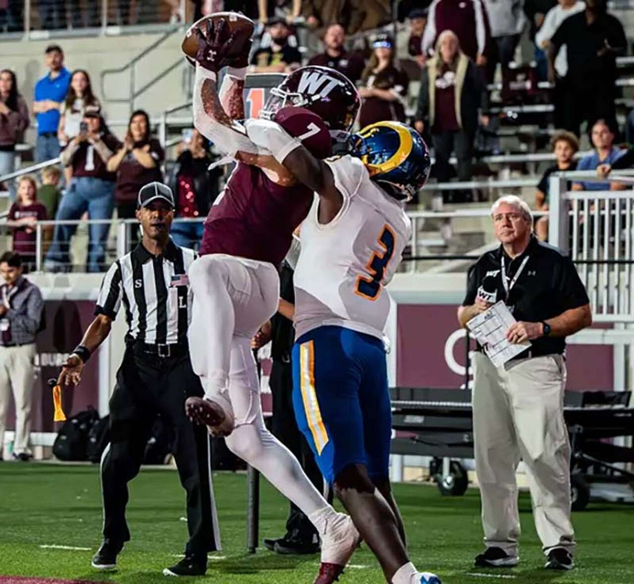 Buffs come from behind to knock off Angelo State, 45-44