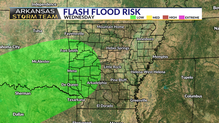 Arkansas Storm Team Blog: Flood risk this week, what to know