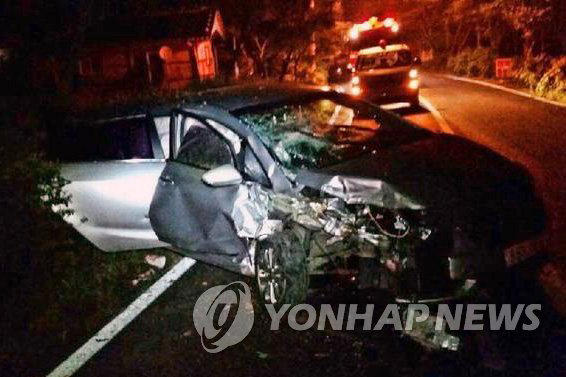 음주운전 20대 가로수 &apos쾅&apos