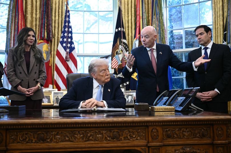 Donald Trump can't stop screwing up name of FIFA boss Gianni Infantino