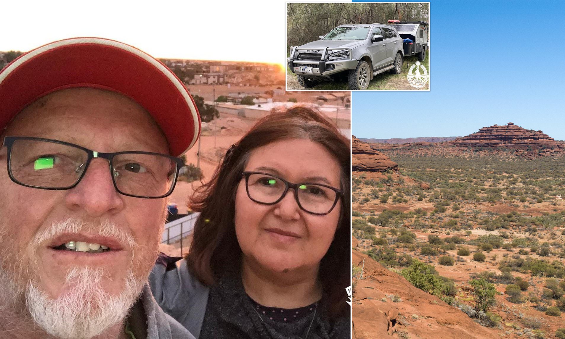 Image showcasing Huge outback search launched for couple who vanished without trace in ...