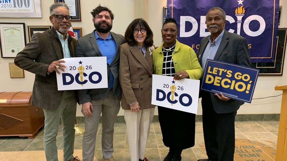 Democratic candidate announces campaign for Indiana's 2nd Congressional ...