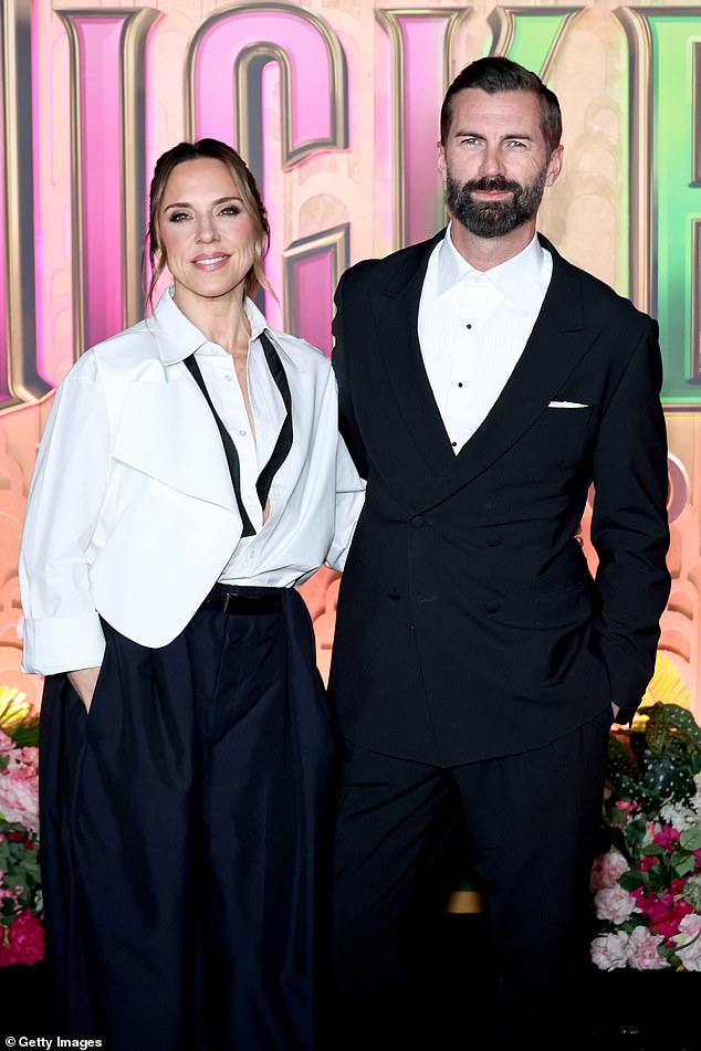 Mel C and boyfriend Chris Dingwall make rare red carpet appearance at