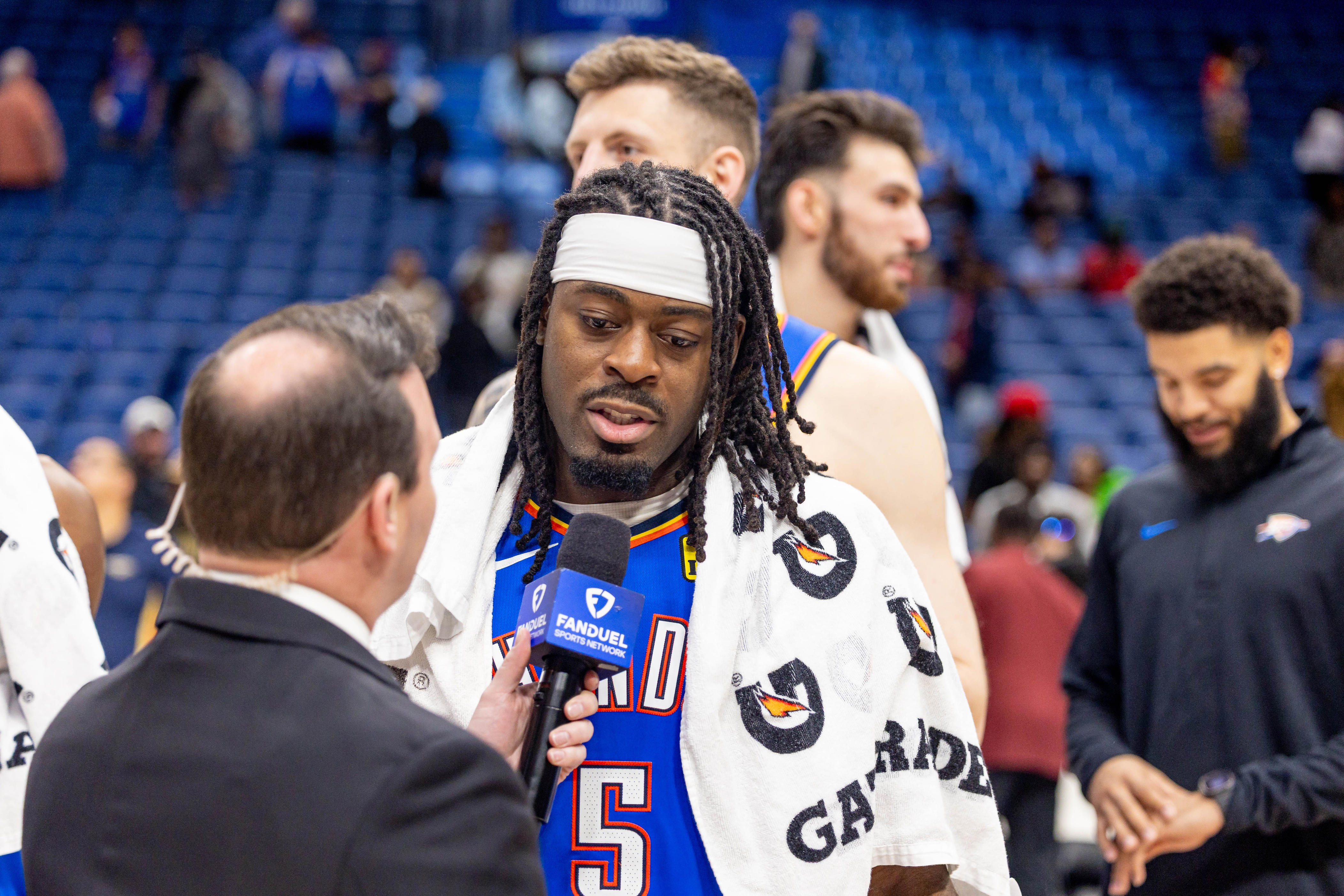 How 'Big Game Lu Dort' showed up in OKC Thunder's win over New Orleans ...