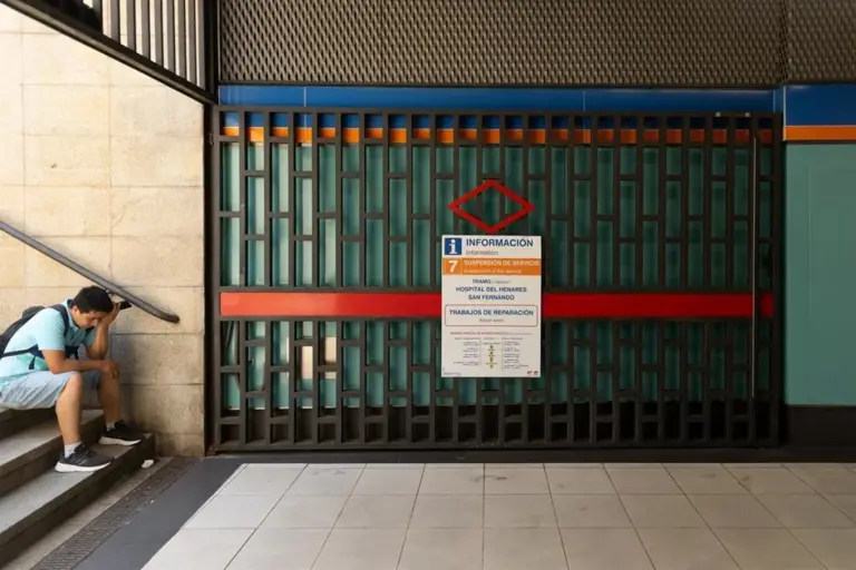 17 años de pesadilla por las obras de la Línea 7B del Metro de Madrid ...