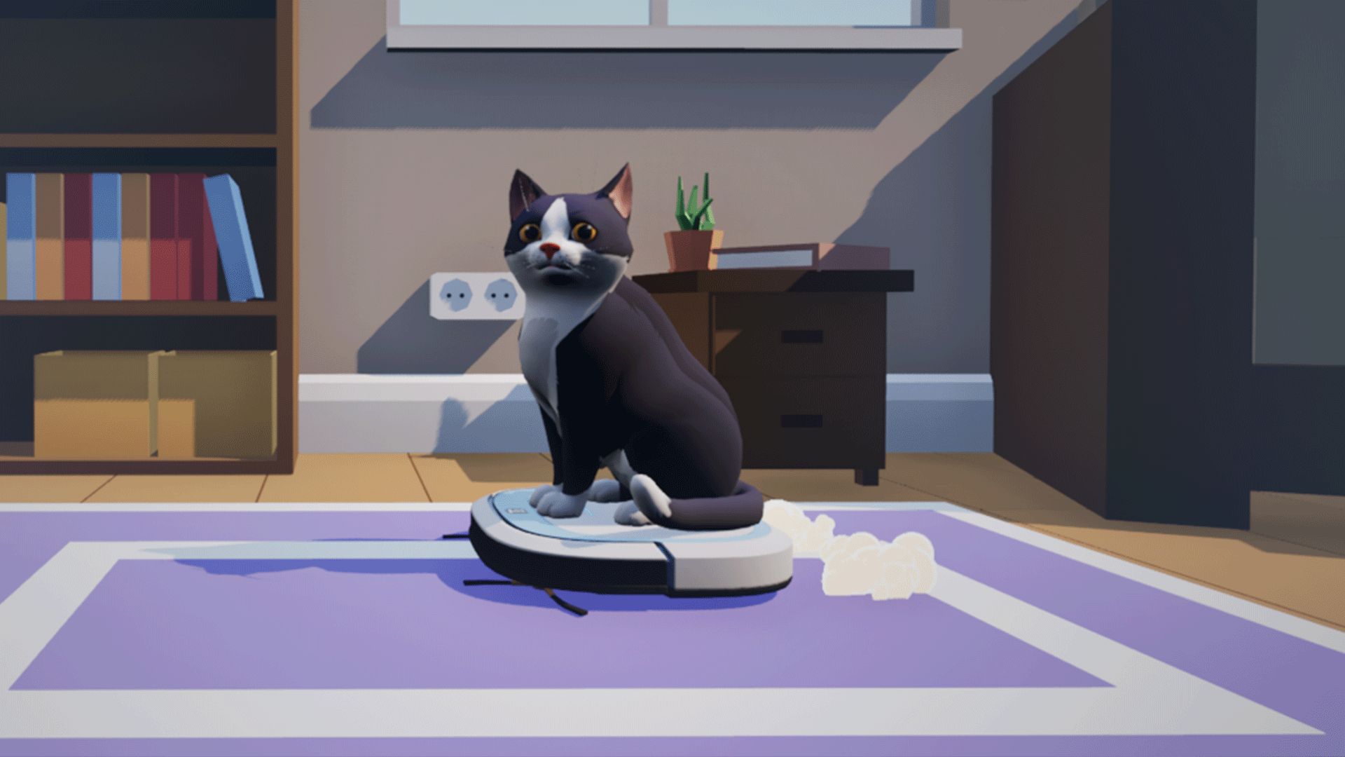 VacuuBot: Home Cleaning Simulator - Official Announcement Trailer