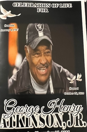George Atkinson, Jr. played 11 seasons in NFL, most of them with ...