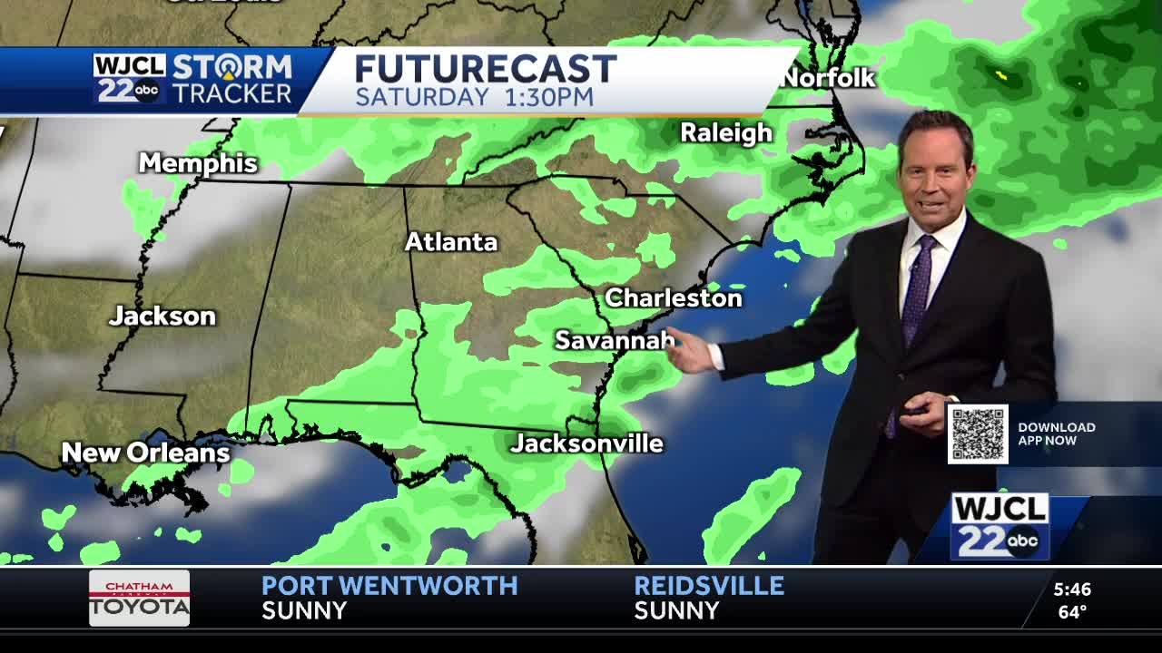 Tracking possible record highs and the next chance of rain in the ...