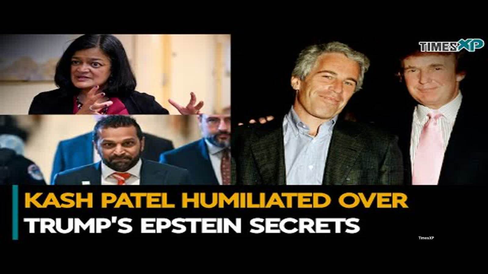 IndianOrigin Kash Patel Humiliated Over Trump’s Epstein Secrets