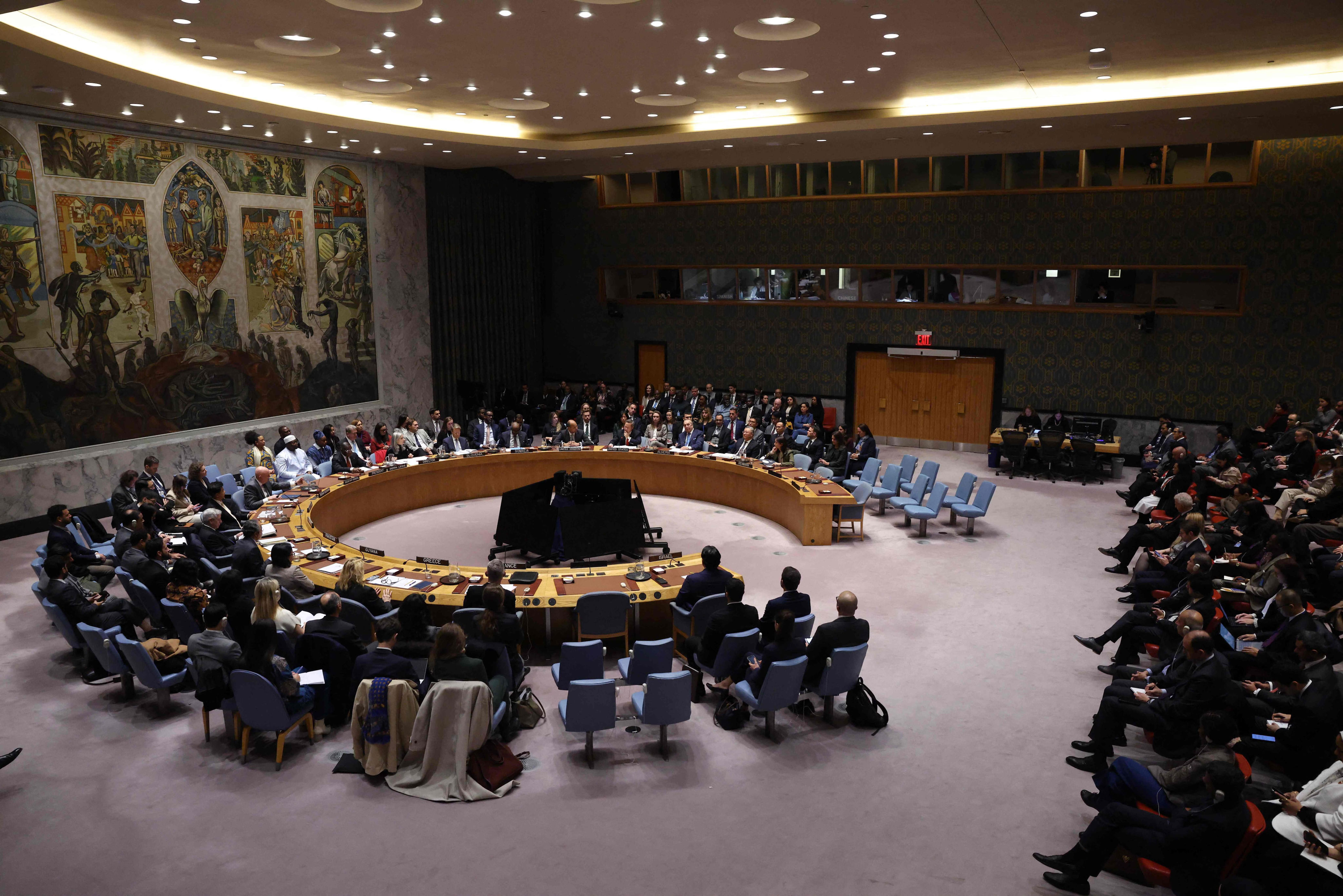 Conseil Sécurité ONU Vote Aujourd'hui