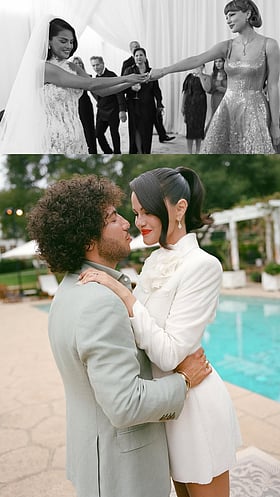 Unseen Pictures From Selena Gomez & Benny Blanco's Intimate Wedding Go