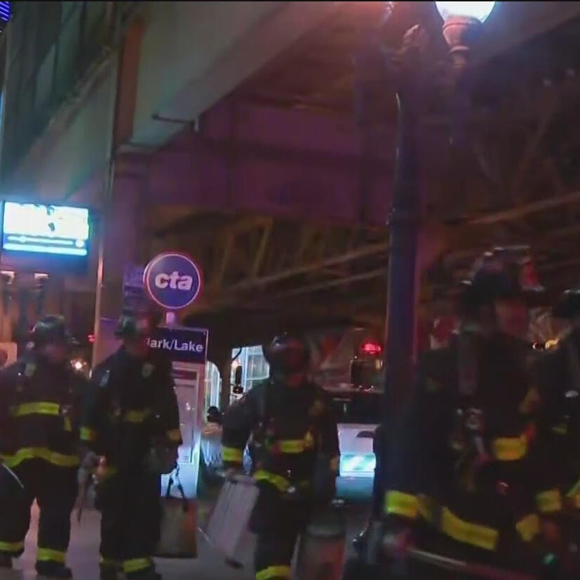 Person in custody after woman set on fire on CTA Blue Line train