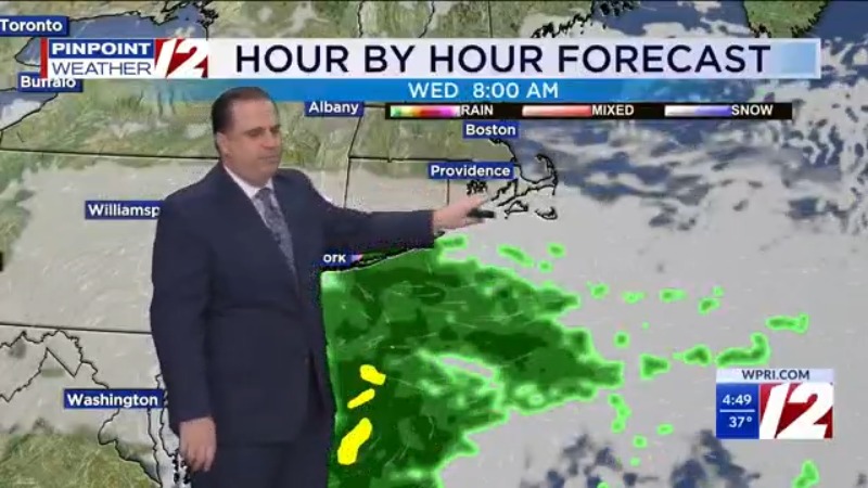WPRI 12 Weather Forecast for 11/18/25: Breezy and cold today