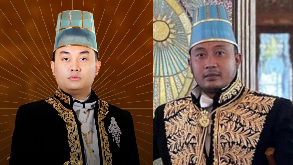 DRAMA KERATON SOLO - Potret Kangjeng Gusti Pangeran Adipati Arya (KGPAA) Hamengkunegoro alias Gusti Purboyo dan Kanjeng Gusti Pangeran Haryo (KGPH) Hangabehi. (Kolase TribunTrends/Instagram Keraton Surakarta)