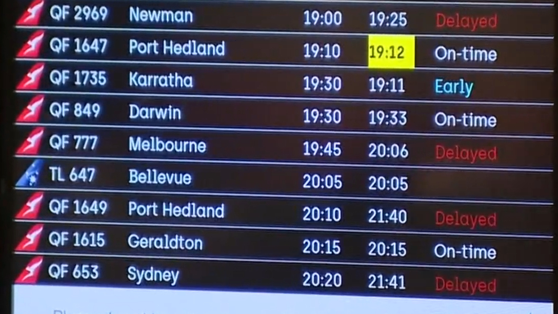 Flights delayed across Australia amid large-scale IT outage