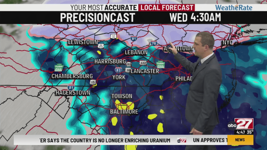 Increasing clouds today with showers developing late this evening